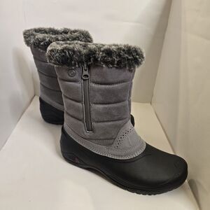 The North Face Women's Shellista III Pull-On Boots US Size 8 Gray Purple Winter